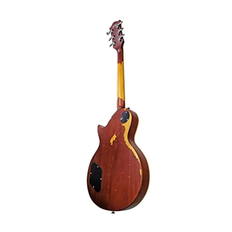 SHXI ILS-300D Electric Guitar For Rock Performance Mahogany Body