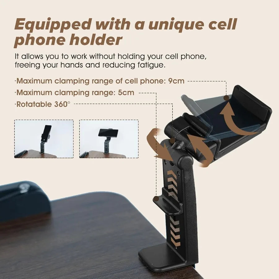 SHXI 2 in 1 Adjustable Music Stand For Sheet Music