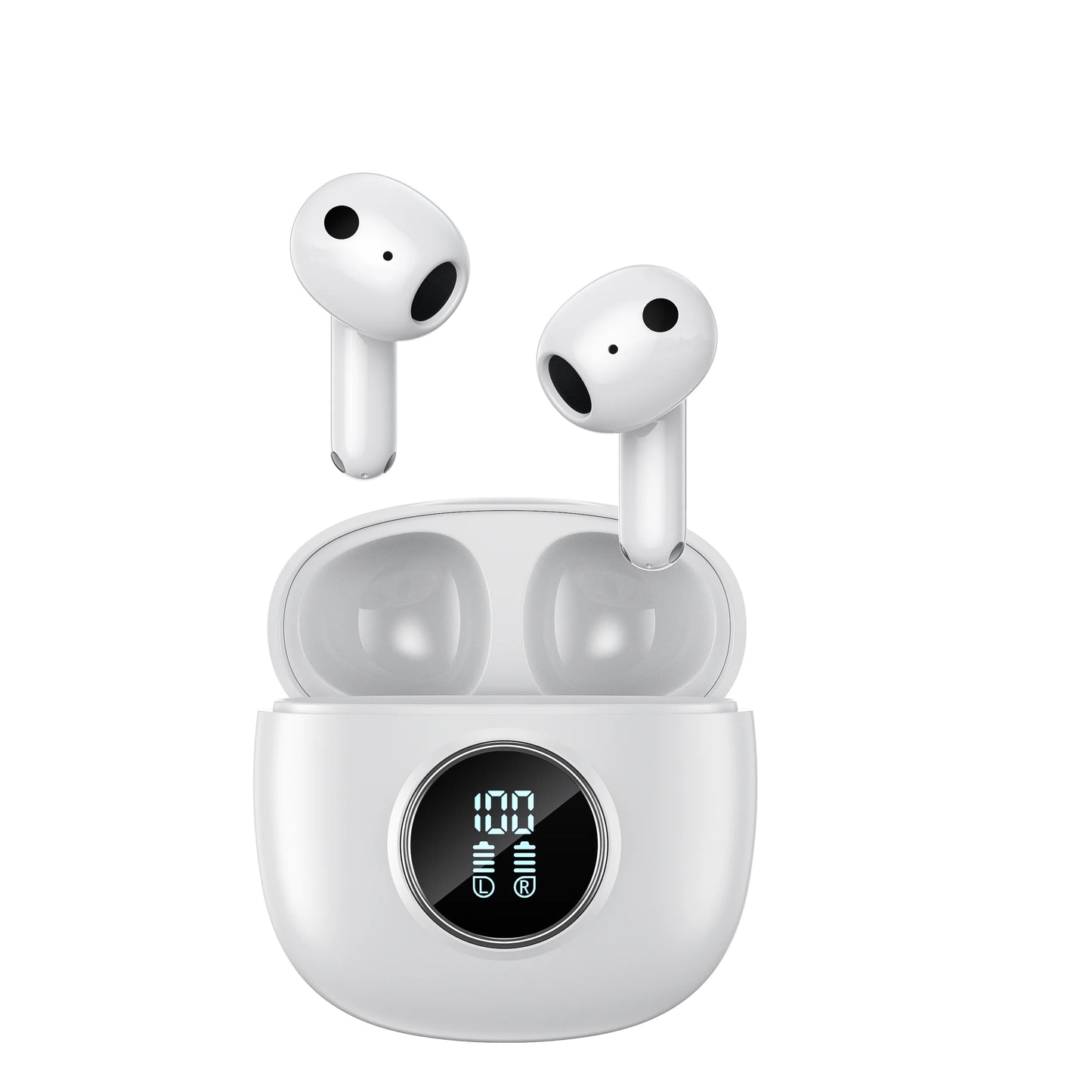 QERE E40 Wireless Earphones Bluetooth 5.3 TWS Low Latency Mics