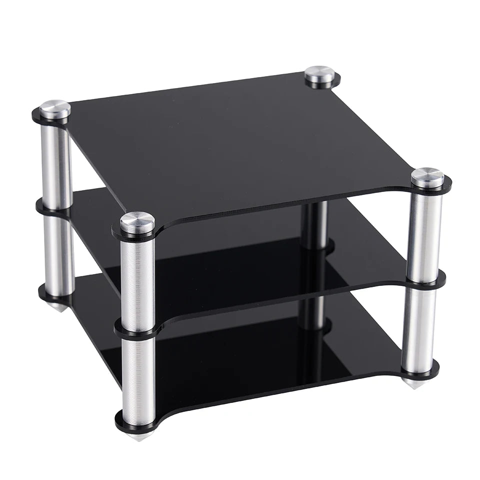 ERISU AUDIO Acrylic Aluminium Alloy HIFI Rack for Amplifier Decoder