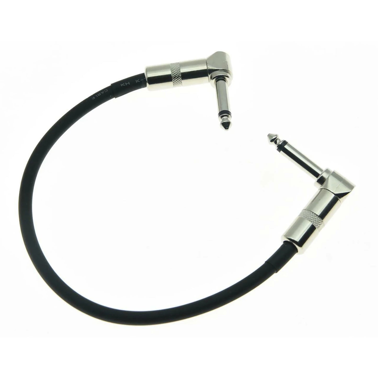 Electric Guitar Patch Cord Right Angle Cable For Pedals