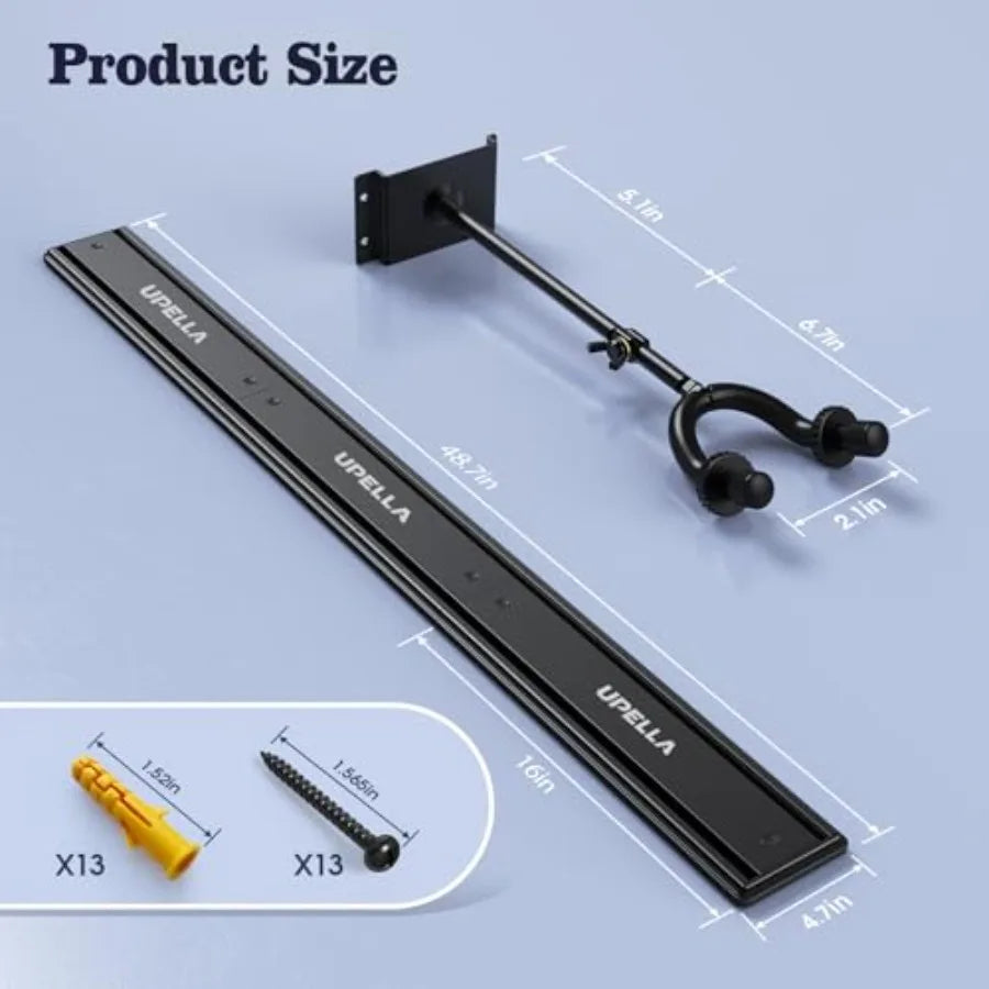 SHXI Guitar Wall Mount Hangers For Multiple Guitars