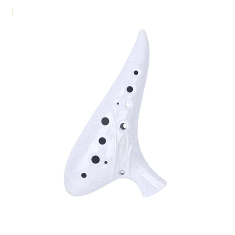 12 Hole Ocarina Alto C Key12-Hole Ocarina Instrument Easy Instrument for Beginners Resin Ocarina Instrument