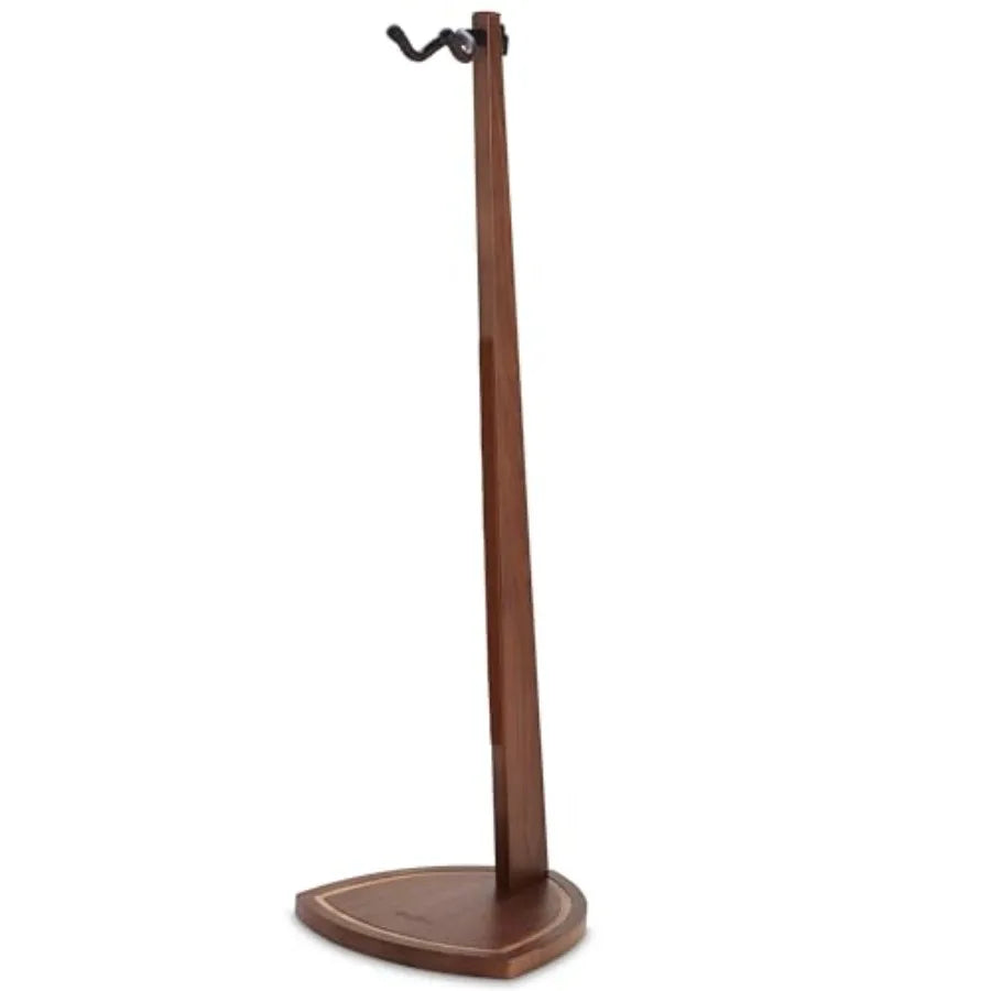 SHXI Acoustic Guitar Stand Floor Walnut Wood With Single Holder