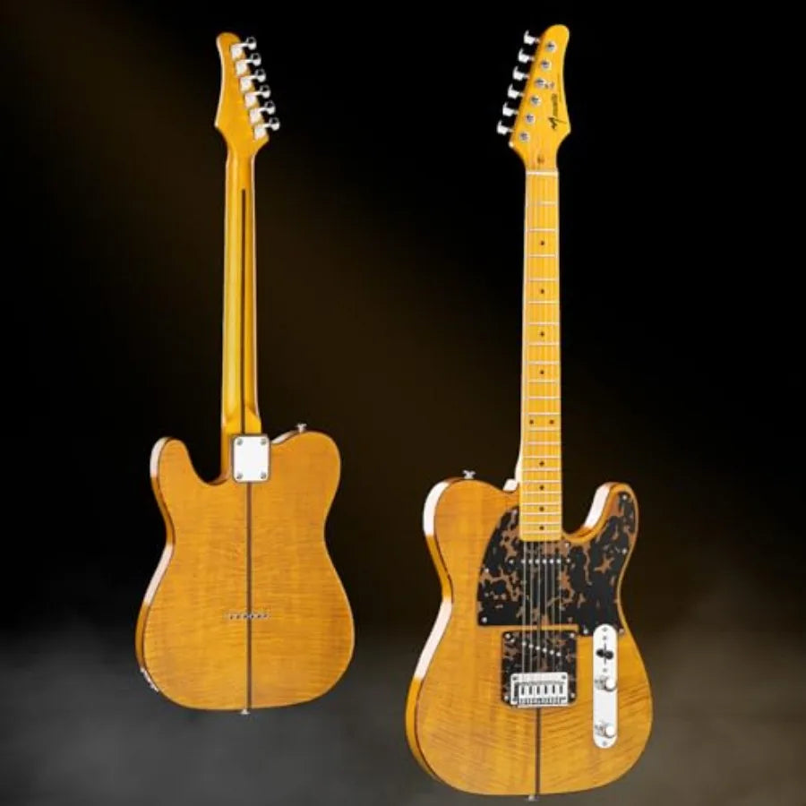 SHXI TL Style Solid Body Electric Guitar with Maple Fingerboard