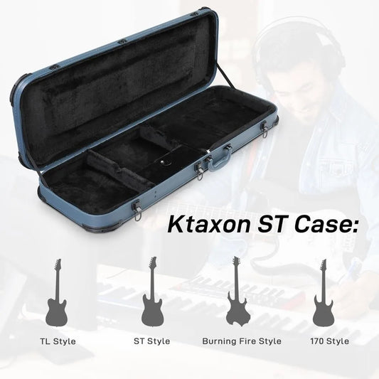 Hard Case For ST TL 170 Style Electric Guitar Plush