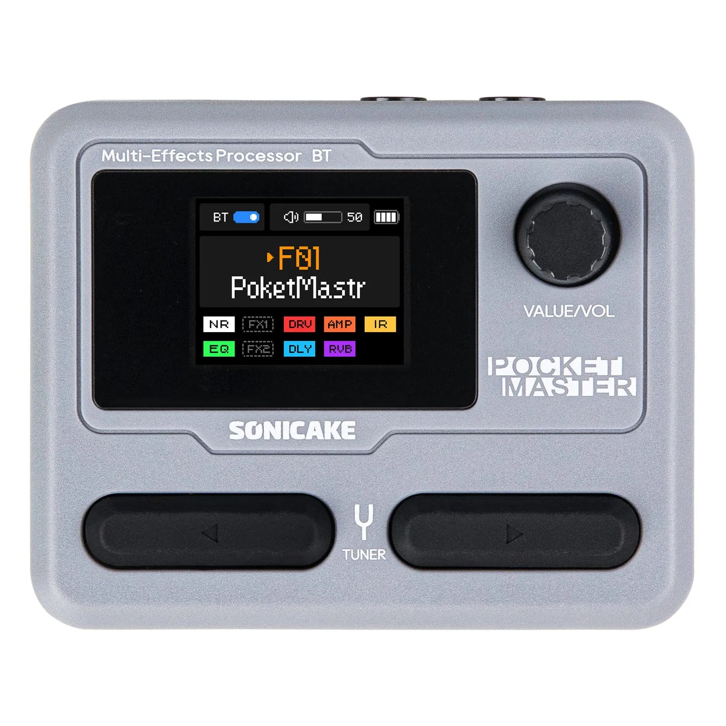 SONICAKE Pocket Master Compact Guitar Bass Amp 100 Plus Effects