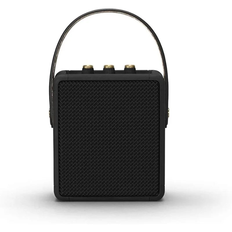 Genuine original Marshall Stockwell II Portable Bluetooth Speaker, Black and Brass