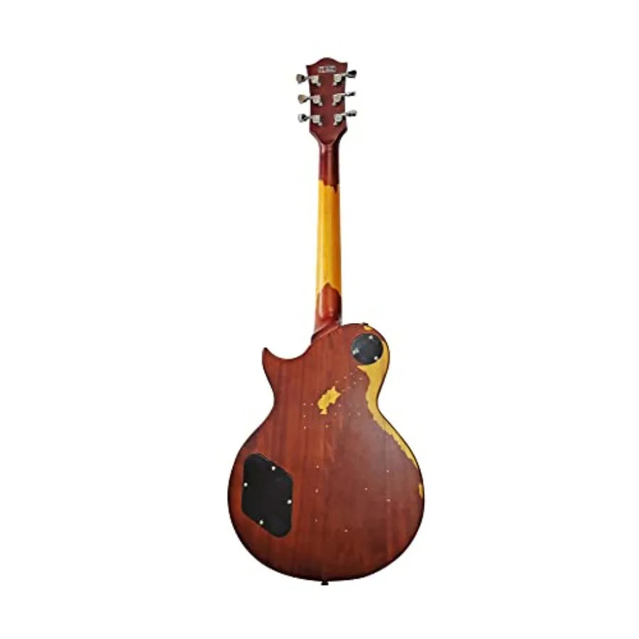 SHXI ILS-300D Electric Guitar For Rock Performance Mahogany Body