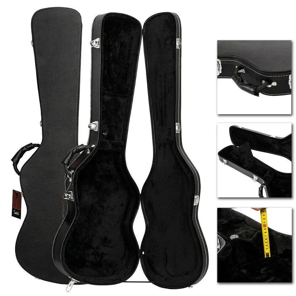 Microgroove Electric Bass Hard Shell Case With Lock
