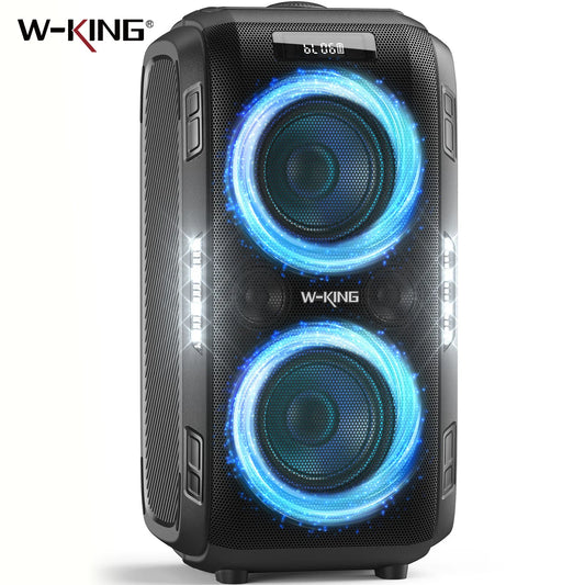 W-King 250W Peak Bluetooth Speaker Boombox 120dB With Bass