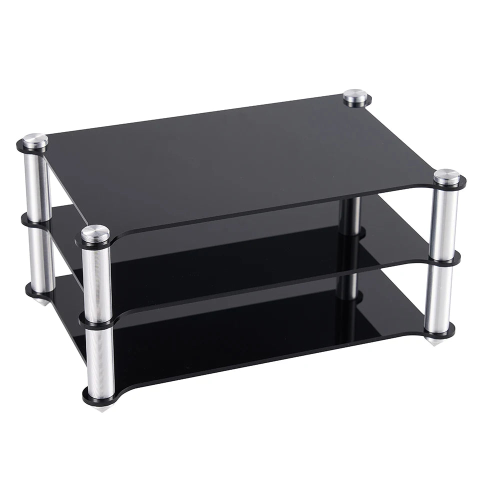 ERISU AUDIO Acrylic Aluminium Alloy HIFI Rack for Amplifier Decoder