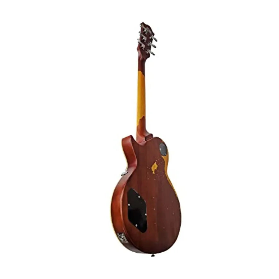 SHXI ILS-300D Electric Guitar For Rock Performance Mahogany Body