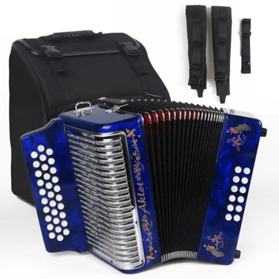 SHXI 31 Key Accordion With Celluloid Body