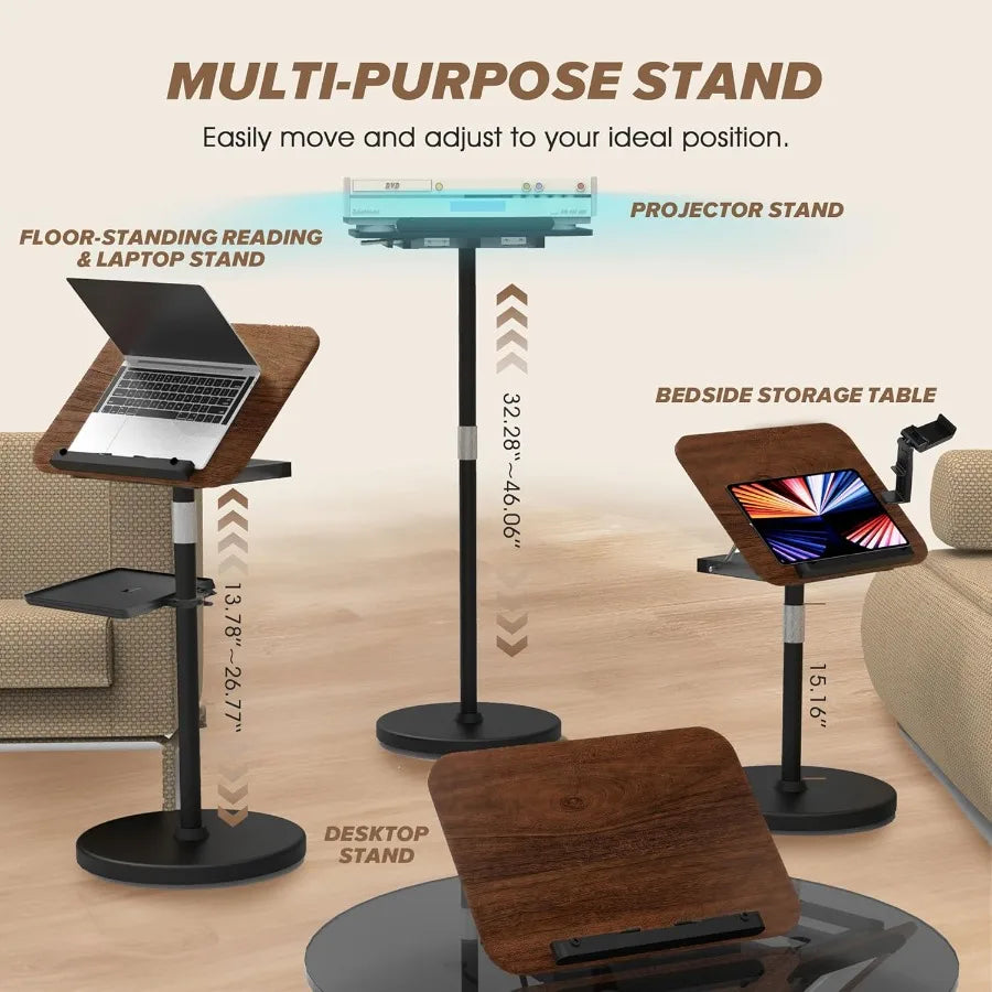 SHXI 2 in 1 Adjustable Music Stand For Sheet Music