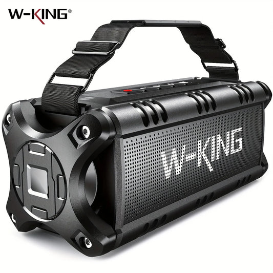 W-King Bluetooth Speaker 90W Peak 50W RMS IPX6 Waterproof Outdoor