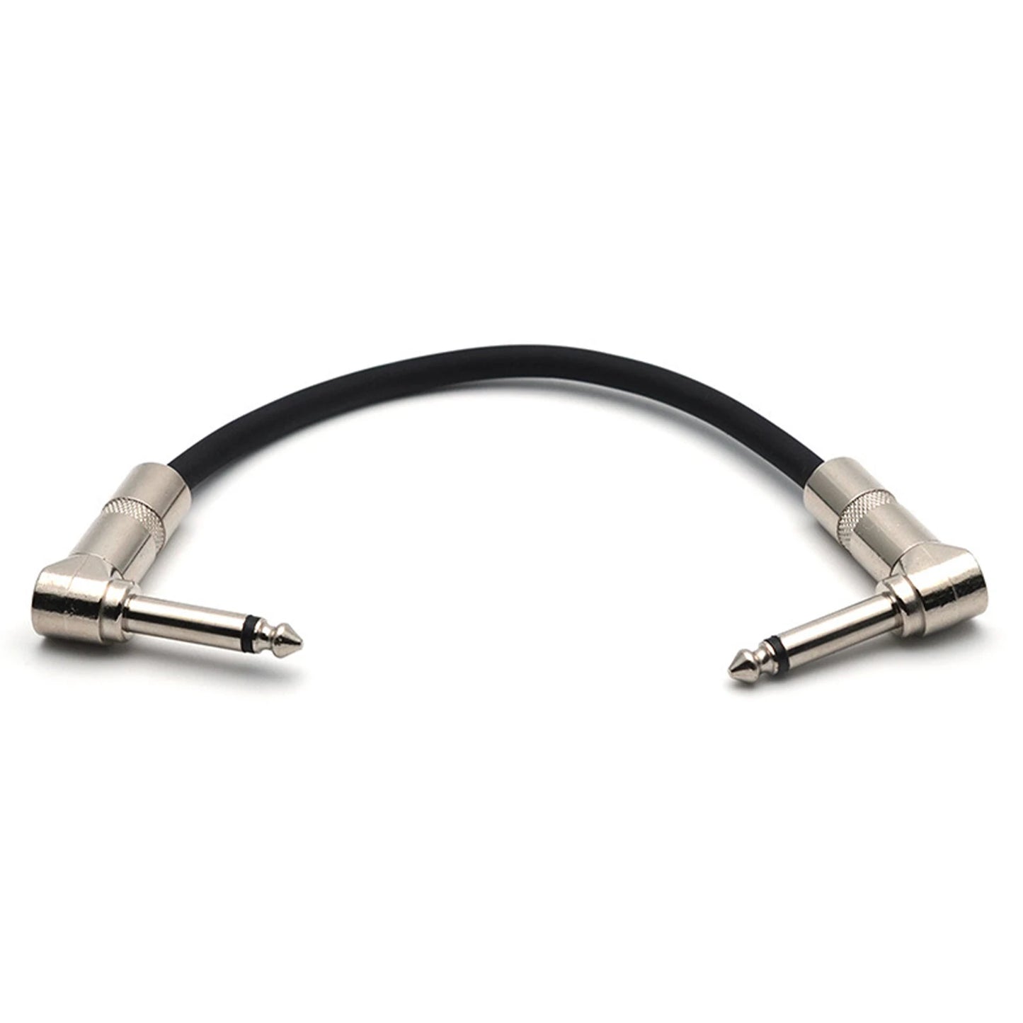 Electric Guitar Patch Cord Right Angle Cable For Pedals
