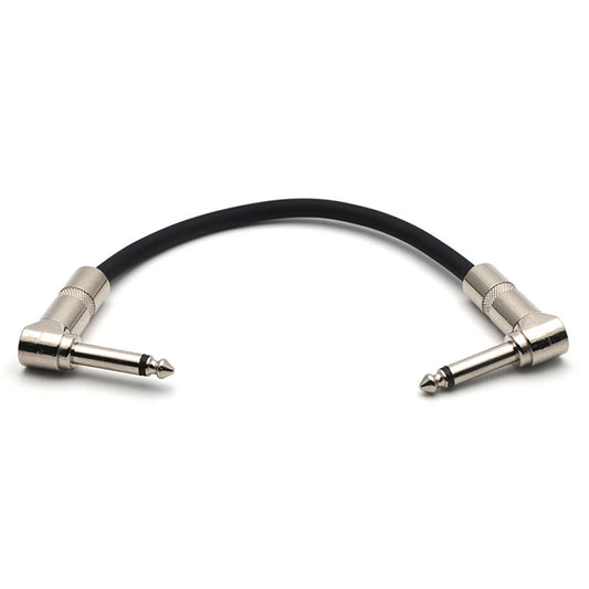 Electric Guitar Patch Cord Right Angle Cable For Pedals