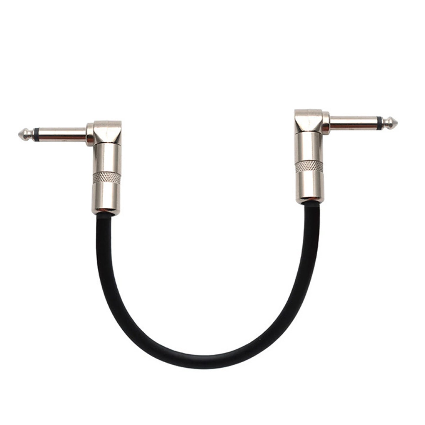 Electric Guitar Patch Cord Right Angle Cable For Pedals