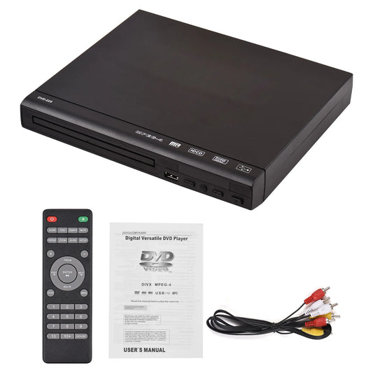 Arealer DVD-225 CD Player With Remote Control AV Output
