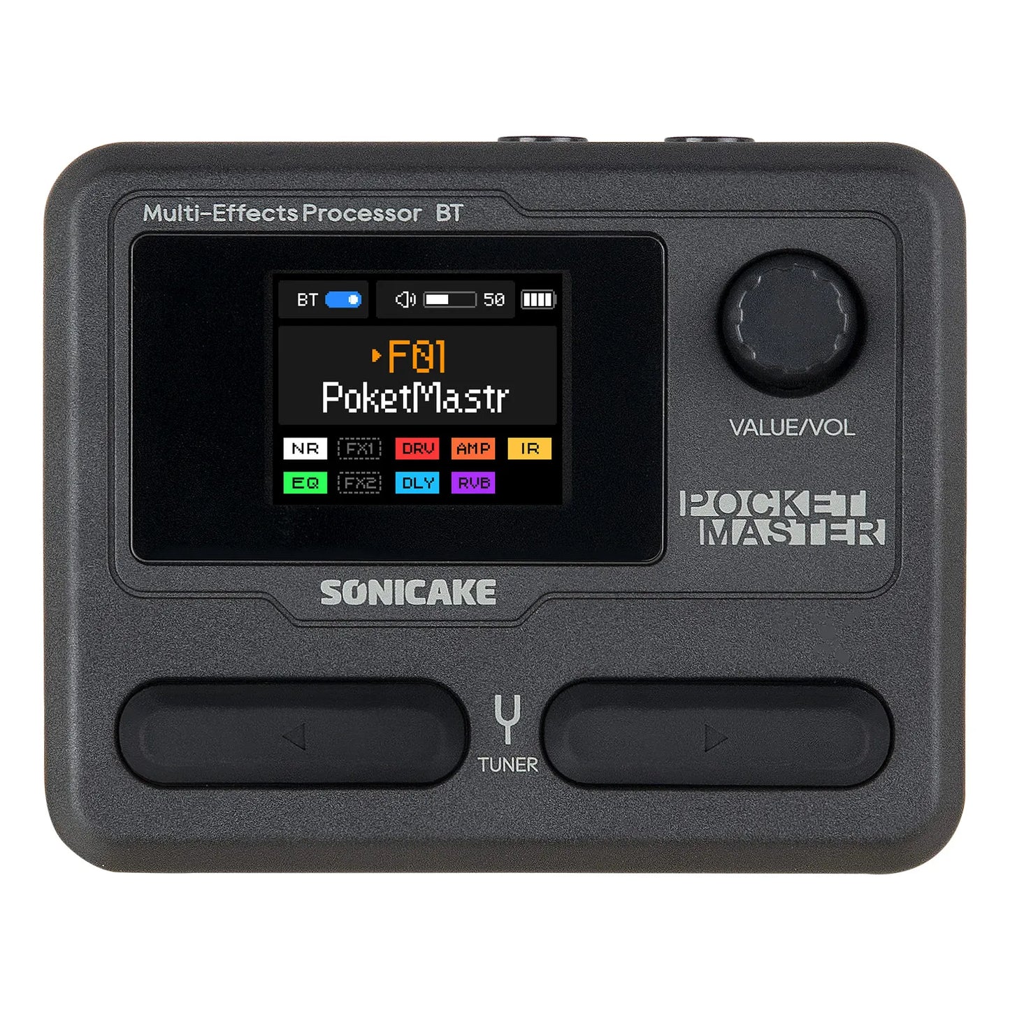 SONICAKE Pocket Master Compact Guitar Bass Amp 100 Plus Effects