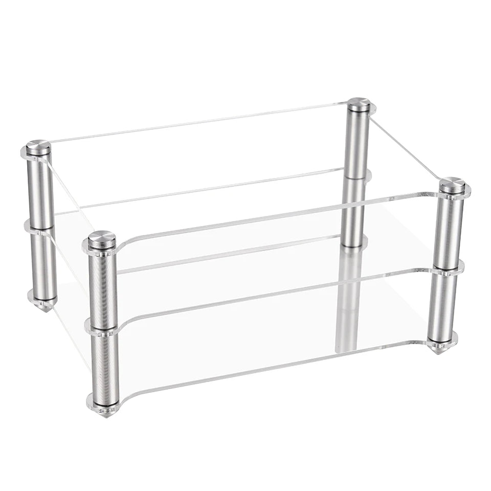ERISU AUDIO Acrylic Aluminium Alloy HIFI Rack for Amplifier Decoder