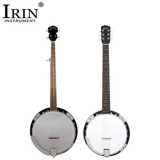 IRIN Banjo 5 String 22 Frets Sapele Stringed Instrument