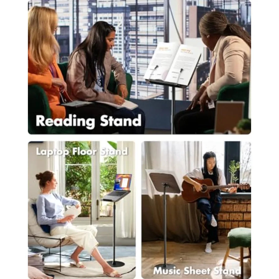 SHXI Viozon Floor Book Stand Height Adjustable Reading Desk