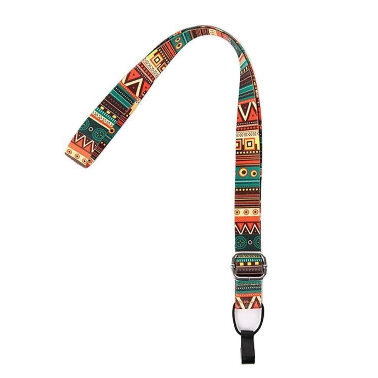 Ethnic Style Ukulele Strap Durable Nylon Sling Clip On