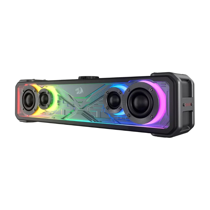 Redragon GS817 RGB 2.0 Channel Stereo Bluetooth Desktop Speakers