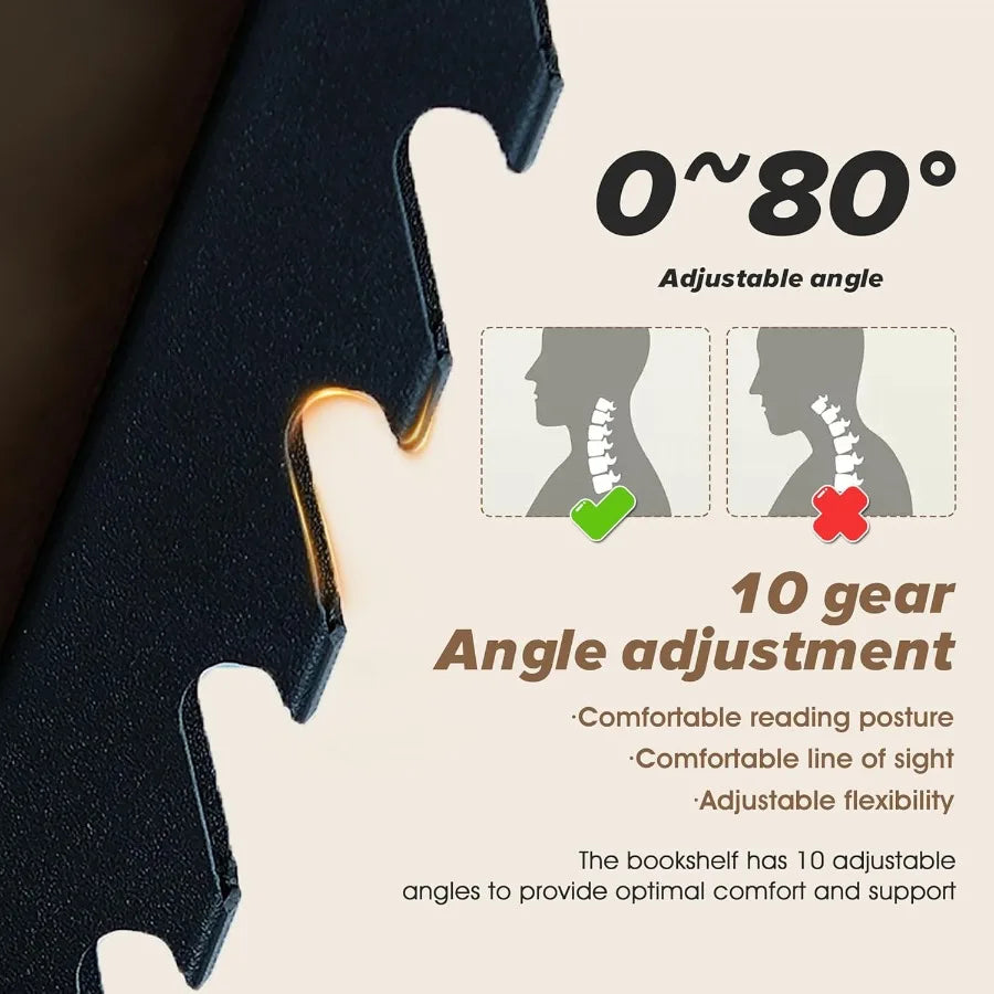 SHXI 2 in 1 Adjustable Music Stand For Sheet Music