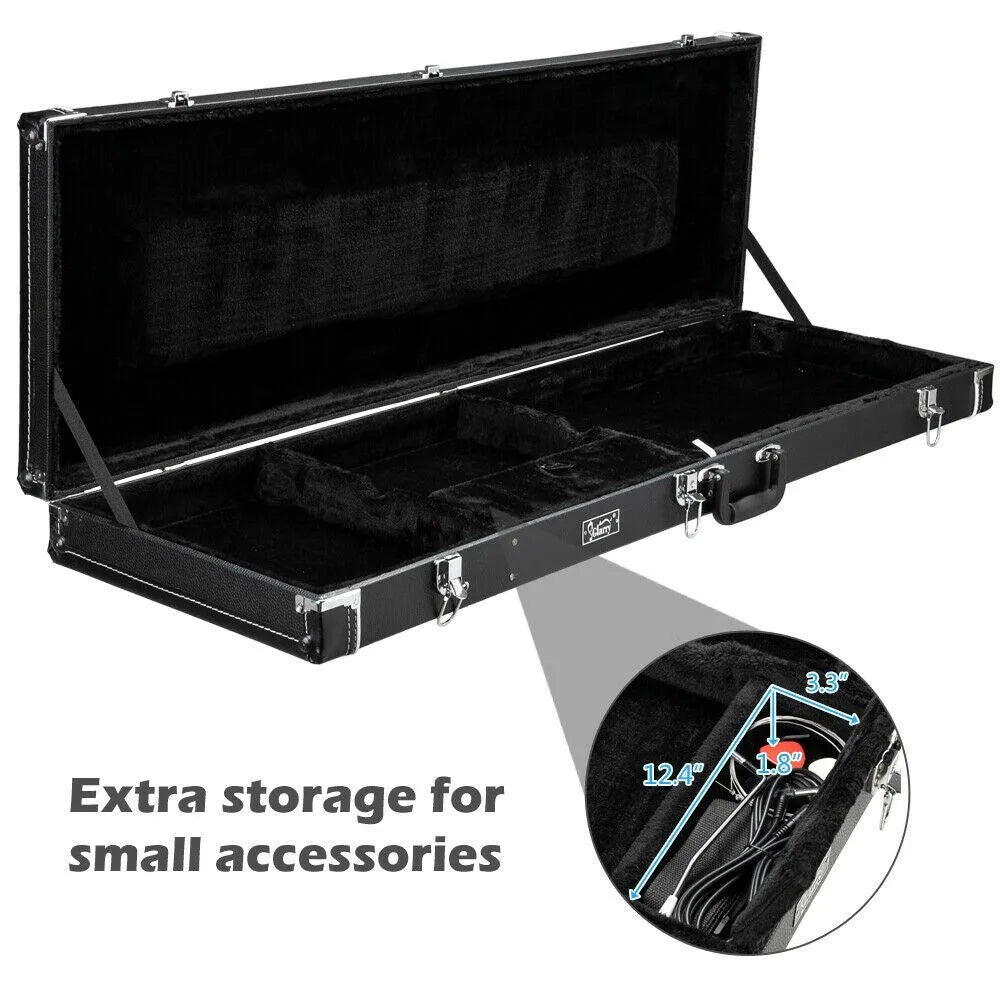 Bass Guitar Hard Case Portable All Bass Guitars With Lock