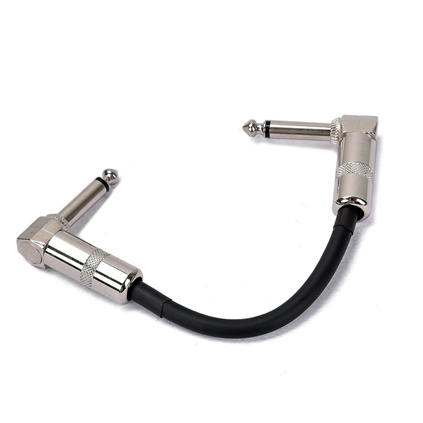 Electric Guitar Patch Cord Right Angle Cable For Pedals