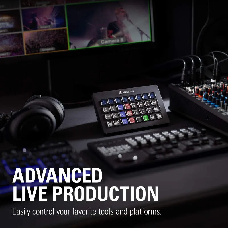 Stream Deck XL Advanced Studio Controller with 32 Macro Keys