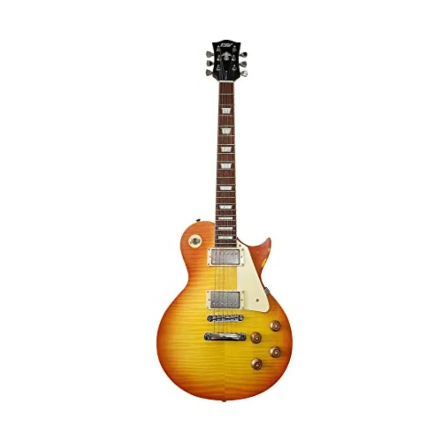 SHXI ILS-300D Electric Guitar For Rock Performance Mahogany Body