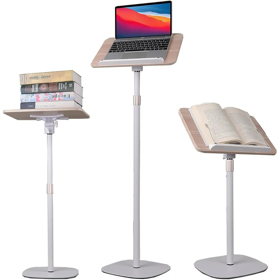 SHXI Music Book Stand With Adjustable Podium And Page Clip