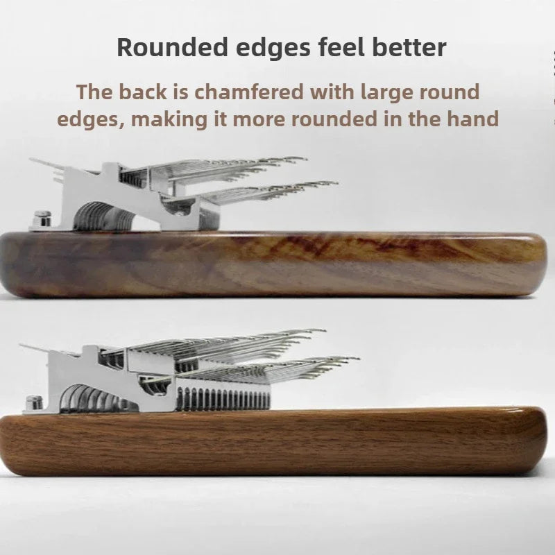 SHXI 34 Tone Thumb Piano Kalimba Walnut Board Pianos