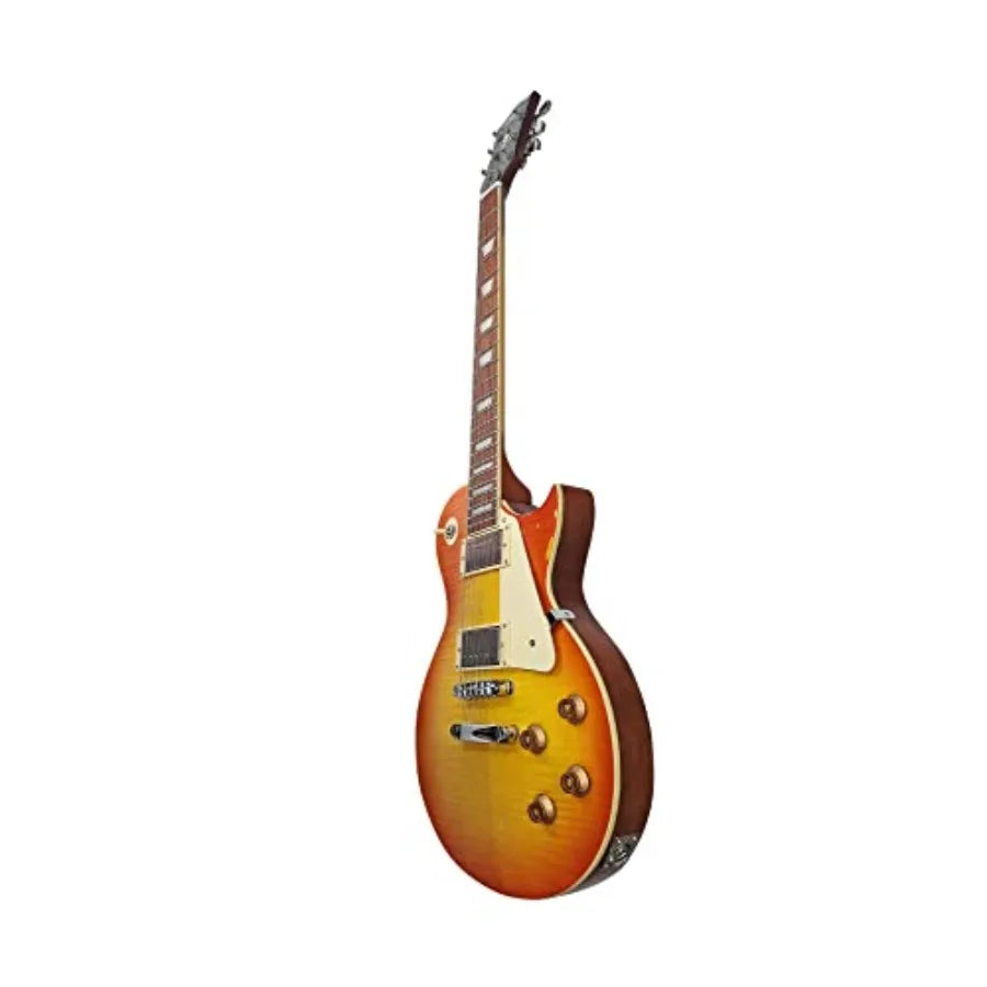 SHXI ILS-300D Electric Guitar For Rock Performance Mahogany Body