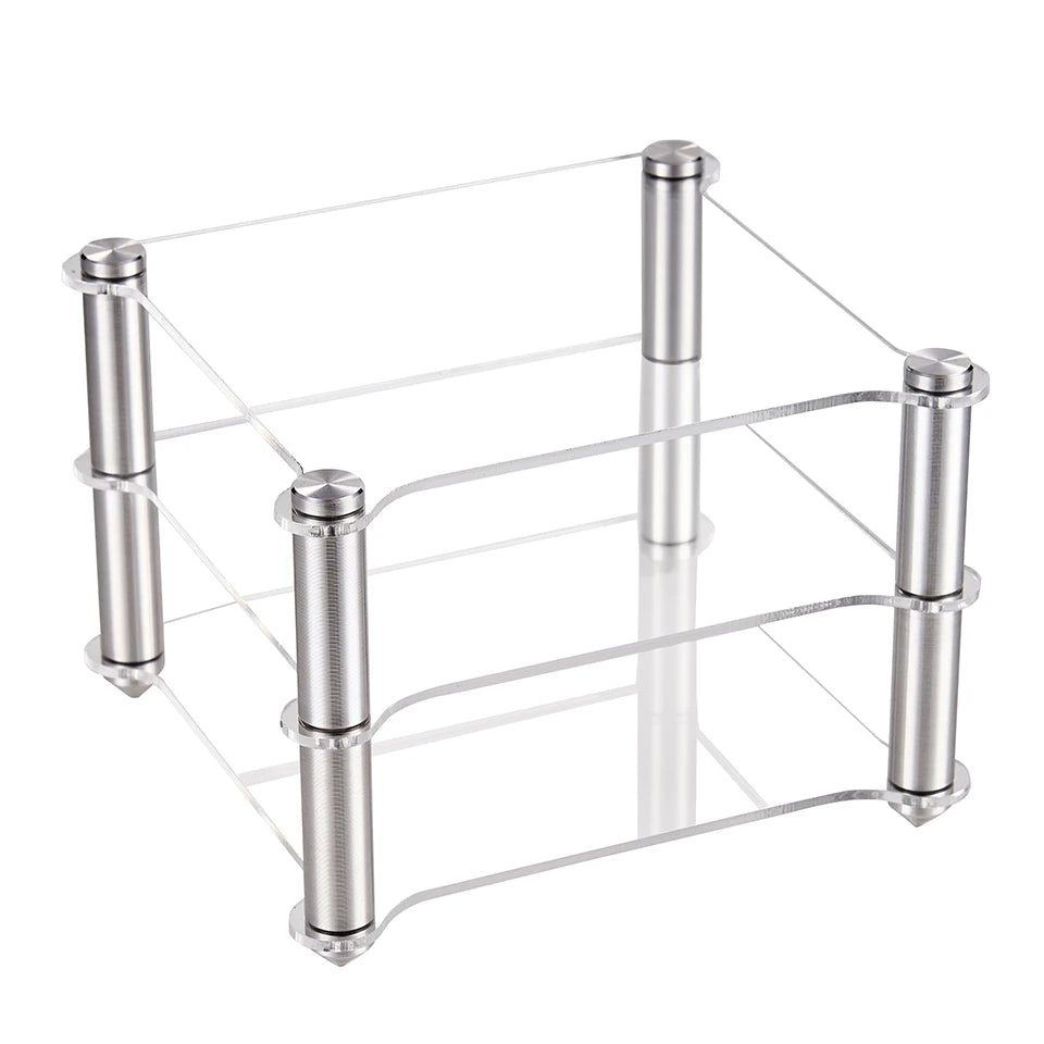 ERISU AUDIO Acrylic Aluminium Alloy HIFI Rack for Amplifier Decoder